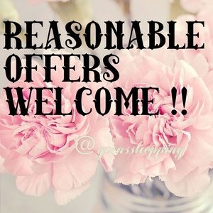 REASONABLE OFFERS WELCOME!!! 30% OFF BUNDLES